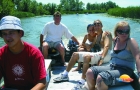 Hajókirándulás a Tisza-tavon